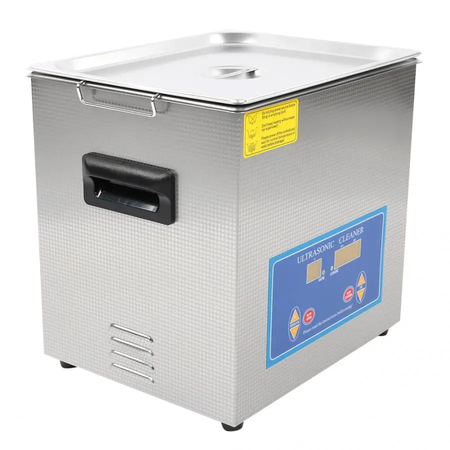 

30L Large Ultrasonic Cleaner with Digital LED Timer Heater for Jewelry Glasses Metal Parts