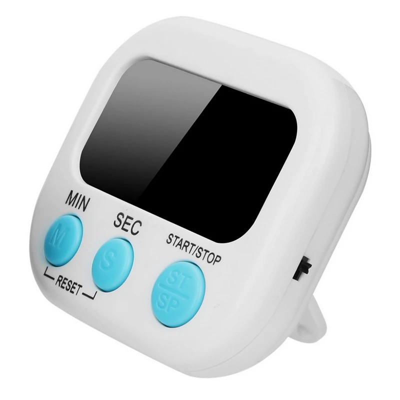 Кухонный таймер ЖК дисплей Громкий будильник Магнитная подставка для