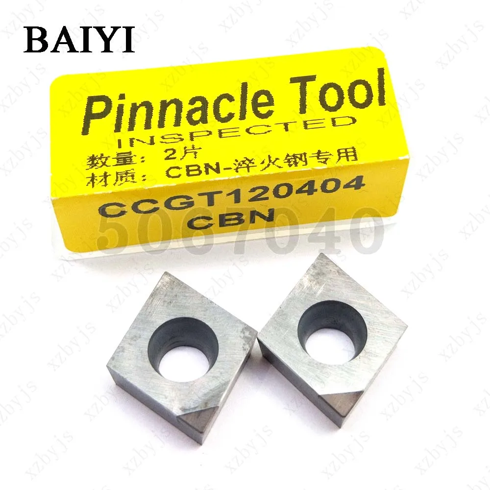 

1P CCGT120404 CBN Diamond Inserts CNC Lathe tools Turning inserts For stainless steel