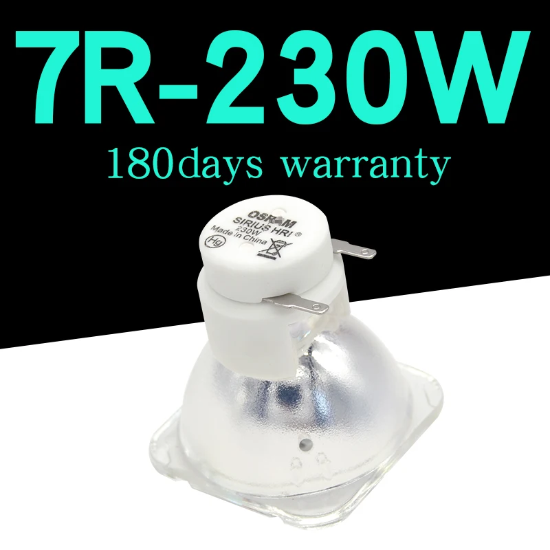 Сменная Новинка для OSRAM SIRIUS HRI 230 Вт Вращающаяся головка лучевая лампа Roccer MSD 7R 1