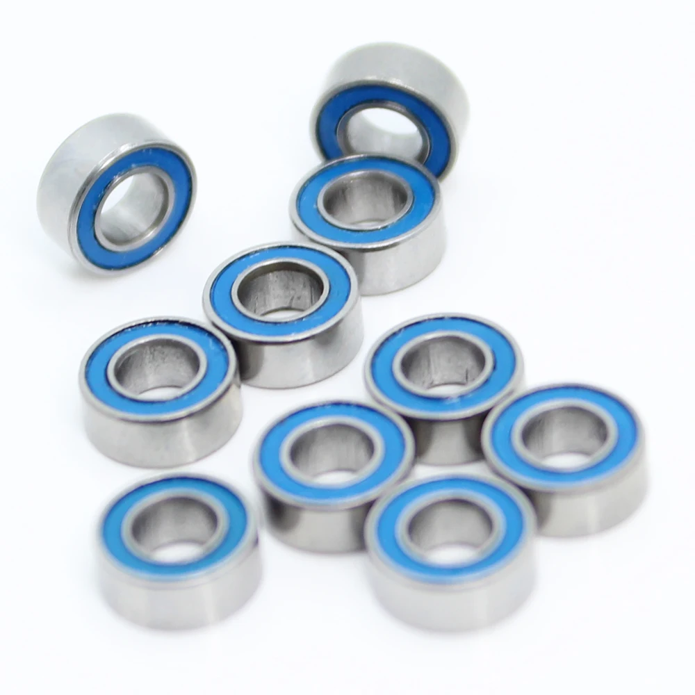 

MR63-2RS подшипник ABEC-3 10 шт. 3x6x2,5 мм миниатюрные MR63RS шарикоподшипники синие герметичные L-630DD