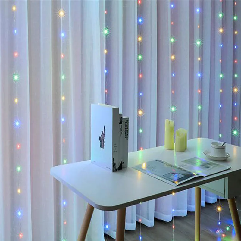 Уличная светодиодная гирлянда 3 х3 х2 м | Дом и сад