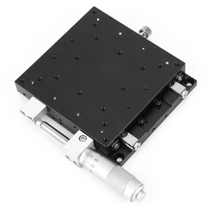 LX100 L X ось обрезки платформы Оптический микрометр ручные Линейные Этапы