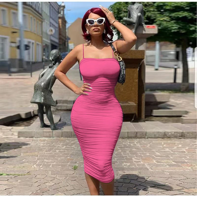 

Sexy Bodycon Dresses Women Strapless White Maxi Summer Dress Strapless Backless Ruched Slim Backless Elegant Party Evening 2021