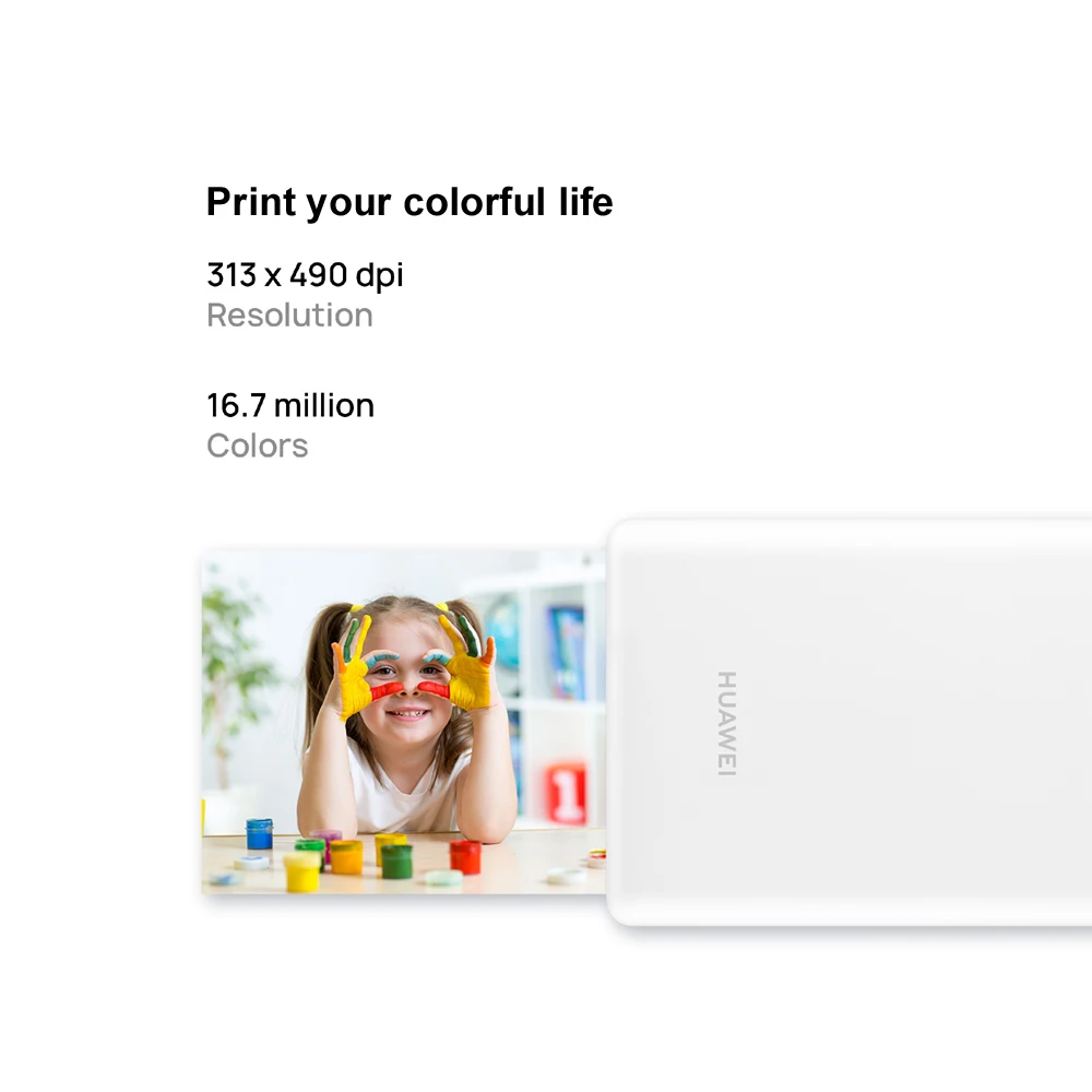 Huawei Карманный фотопринтер мобильный телефон фотопринтер мини фотопринтер DIY фотопринтеры