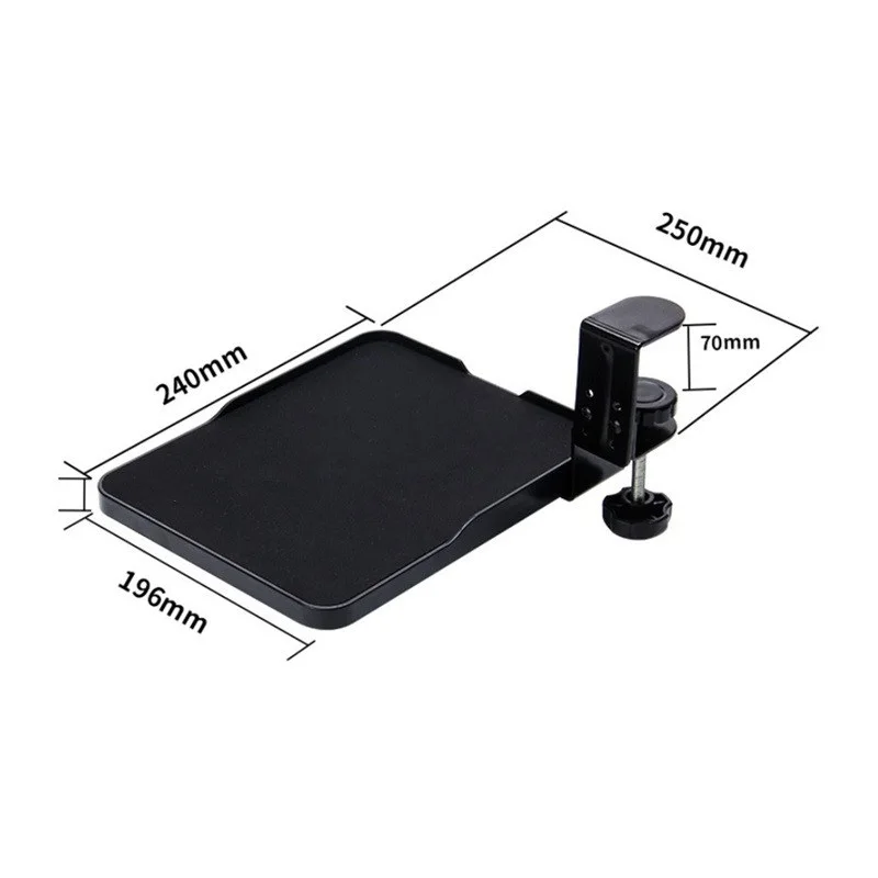 Keyboard Mouse Tray Rotating and Pad Can Be Used for Storage Box Hiding Under the Desktop | Компьютеры и офис