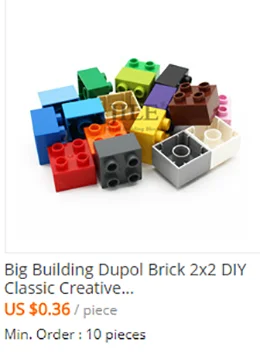 Большие строительные блоки, кирпичи, Duploed Brick 2x8 4199, крупные частицы, сделай сам, креативные, совместимые со сборками, научно-технические игрушки