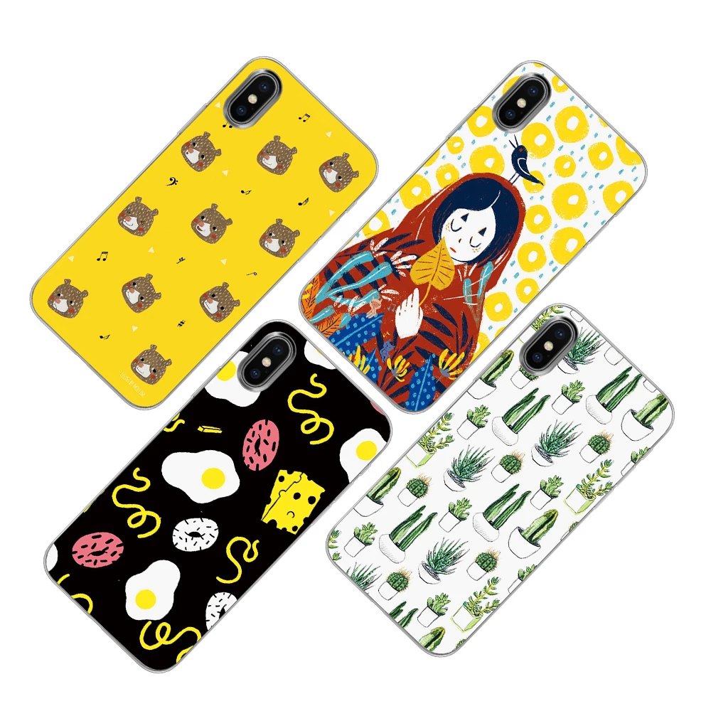 Милые каваи корова специальные горячие продажи чехлы для iPhone 5 5S SE 6 6s 7 8 Plus X XS Max XR |