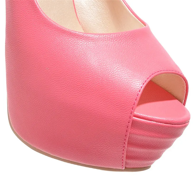 Летние женские туфли-лодочки на платформе Сандалии с открытым носком очень