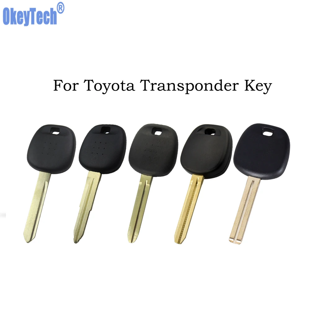 Чехол OkeyTech для ключа транспондера Toyota Rav4 Prado Corolla Camry Yaris чехол брелок без