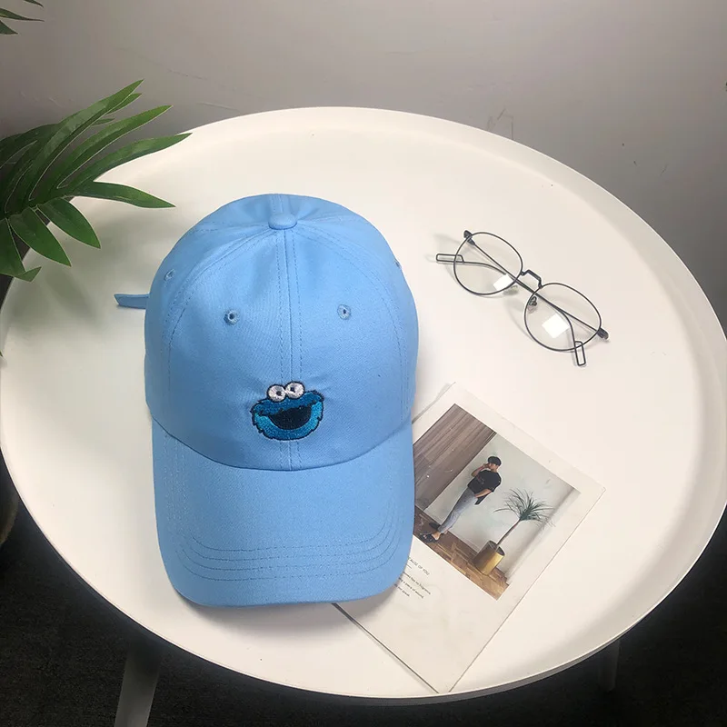 Новинка 2020 мужская и женская бейсболка с вышивкой в виде глаз регулируемой