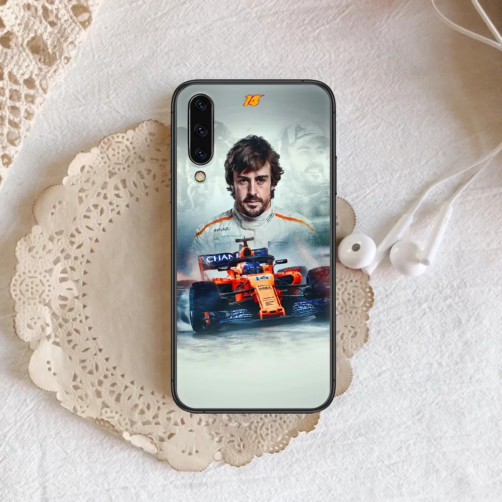 

Fernando Alonso Diaz F1 Phone Case Cover For Samsung Galaxy A7 9 8 10 20 20e 21 S 30 30S 31 41 50 50S 51 70 71 91 black Coque