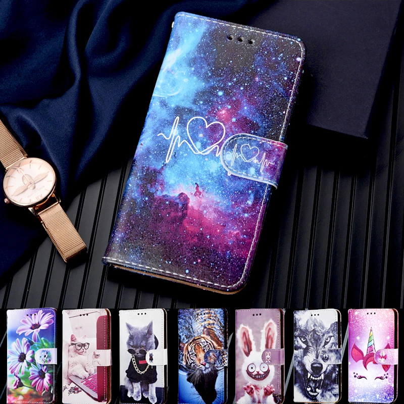 Для Samsung Galaxy XCover 4S чехол кожаный с откидной крышкой для телефона Чехлы 4 Тигр