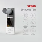 Спирометр CONTEC SP80B, ручное оборудование, проверка функции легких, Bluetooth, бесплатная доставка