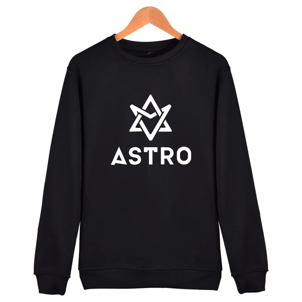 Толстовки с капюшоном и принтом звезд группы Kpop ASTRO толстовка в стиле Харадзюку