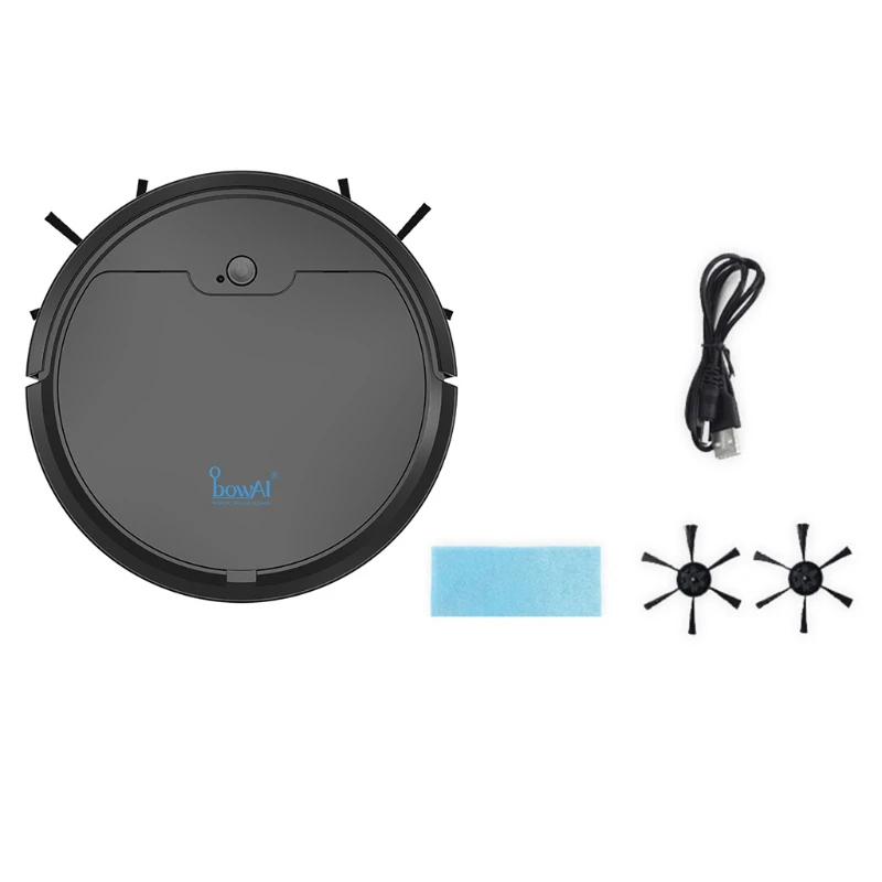 

Robot Vacuum Cleaner Smart Navigation Remote Control Strong Suction Robot Vacuum Cleaner Wet/Dry 1500mAh Rechargeable Retailsale