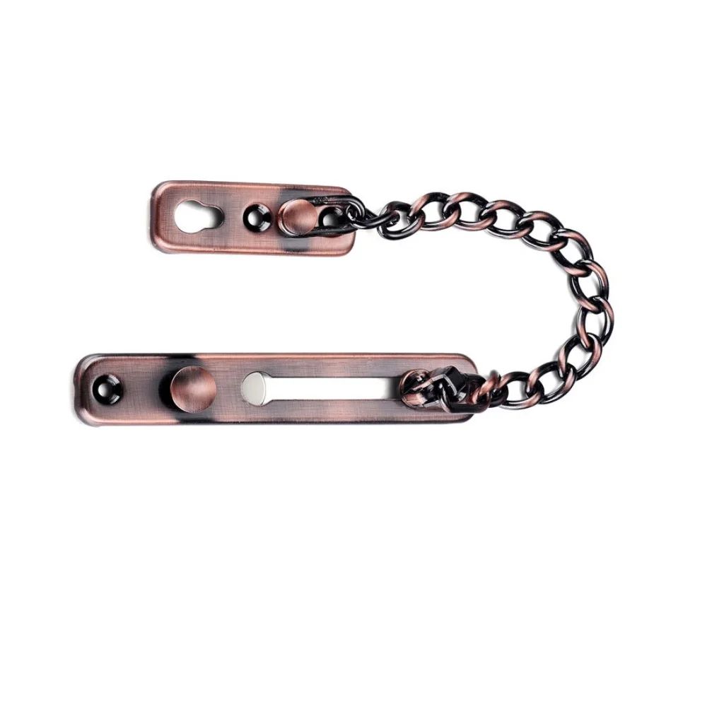 4 шт./лот замок на дверную цепочку из нержавеющей стали противоугонная Дверная