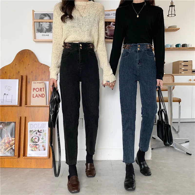 

Korean Chic Straight-Leg Pants