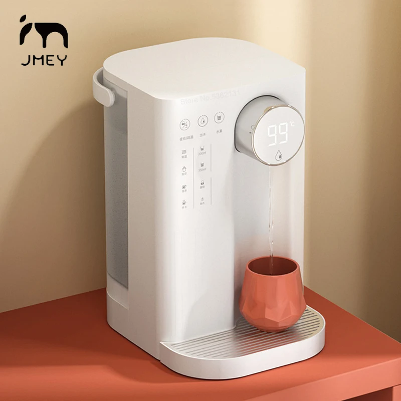 

JMEY Desktop Water Dispenser Portable Water Heater Boiler Instant Heat Water Pump Household Electric Kettle Fast Heat Child Lock