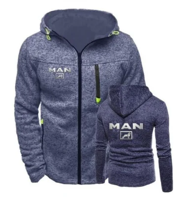 

NEW High Quality Brand Winter Hoodies For Men MAN Truck Car Brand Logo man Zipper Coat Hoodies & Sweatshirts Jacket H1