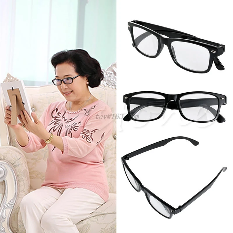1 шт. классическая черная оправа в стиле ретро для чтения очков + 0 4 0|black reading