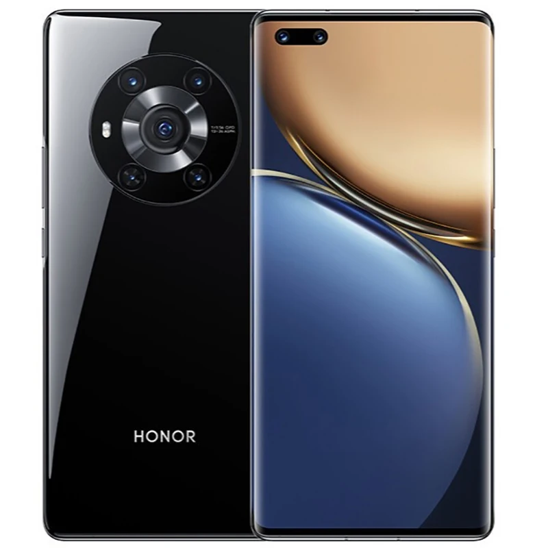 new original honor magic 3 5g mobile phone 6 76 inch 120hz oled flexible curved screen snapdragon 888 octa core nfc smartphone free global shipping