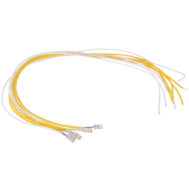 Аксессуары для кукольного дома Светодиодная лампа с 20 см линией Diy кукольный