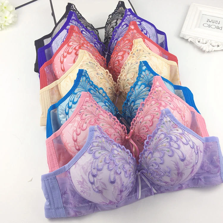 

Удобный бюстгальтер пуш-ап большого размера Linbaiway, сексуальное нижнее белье, бюстгальтеры для женщин, большие размеры, тонкий бюстгальтер д...