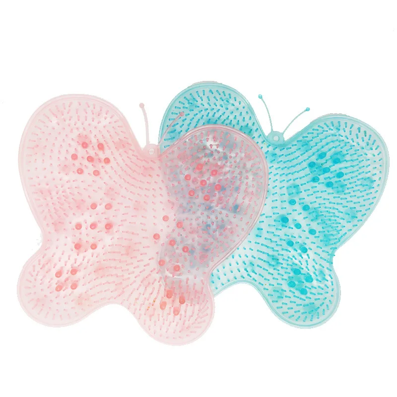 Прямая поставка коврик для массажа ног в форме бабочки длиной 31 см Массажная