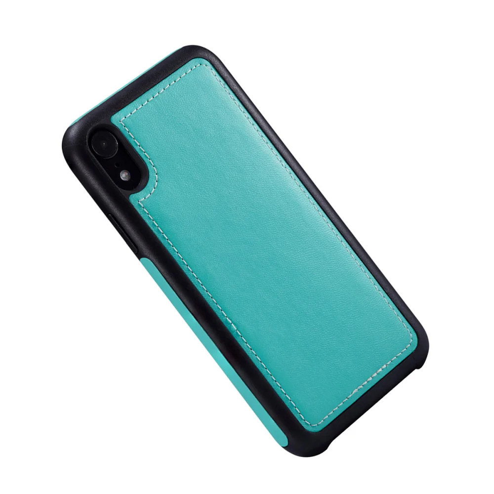 Магнитный съемный тонкий Чехол бумажник с 9 отделениями для кредитных карт