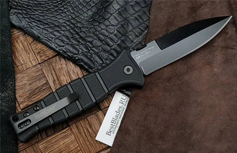 Kershaw k3425 складной нож 8CR13 лезвие жесткий нейлон стекло волокно ручка карманный Кемпинг Охота тактические ножи для выживания EDC