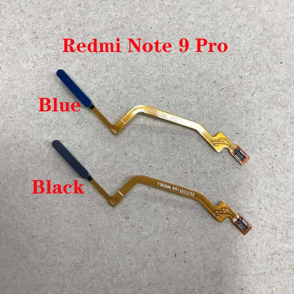 Для Xiaomi Redmi Note 9 Pro оригинальный сенсорный ID сканер отпечатков пальцев Кнопка