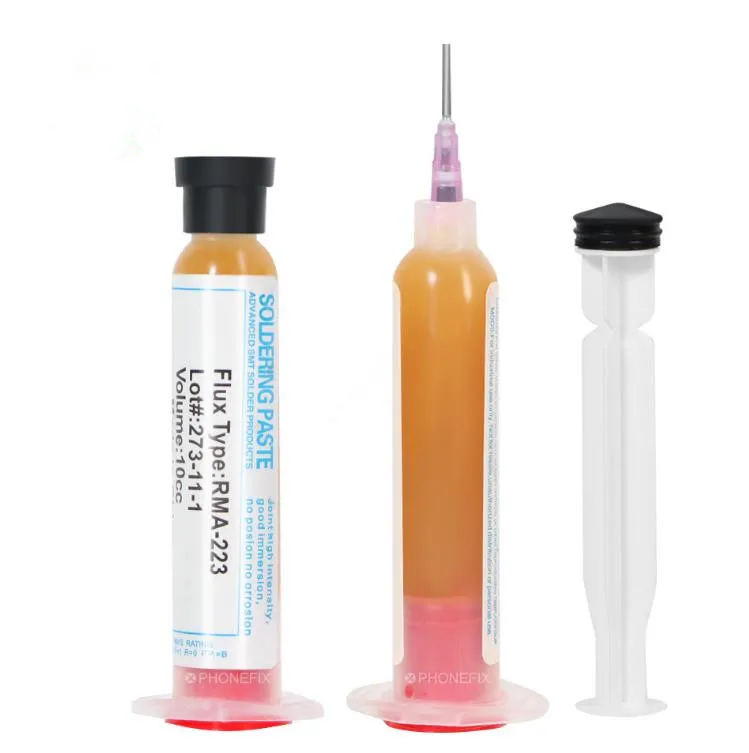 

RMA-223 soldering paste 10cc syringe soldering oil flux soldering paste