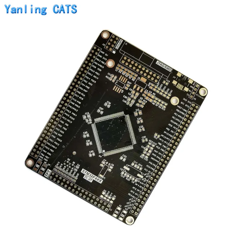 Пустая макетная плата STM32F4 для самостоятельной сварки Arm Cortex M4 MCU STM32F407ZEZGT6 STM32F417ZEZGT6