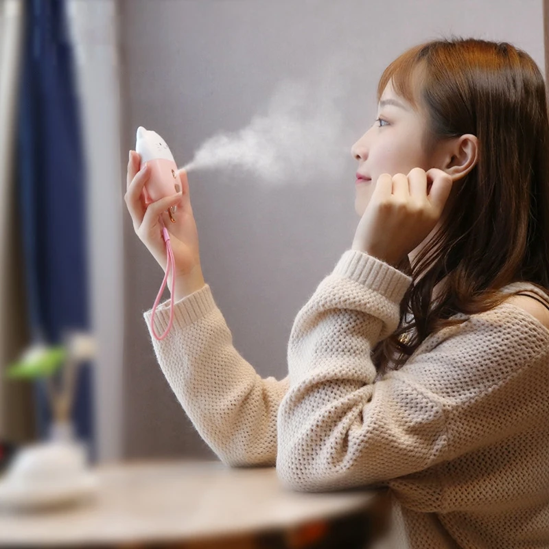 Увлажняющее устройство с нанораспылением 40 мл ручной портативный зарядный