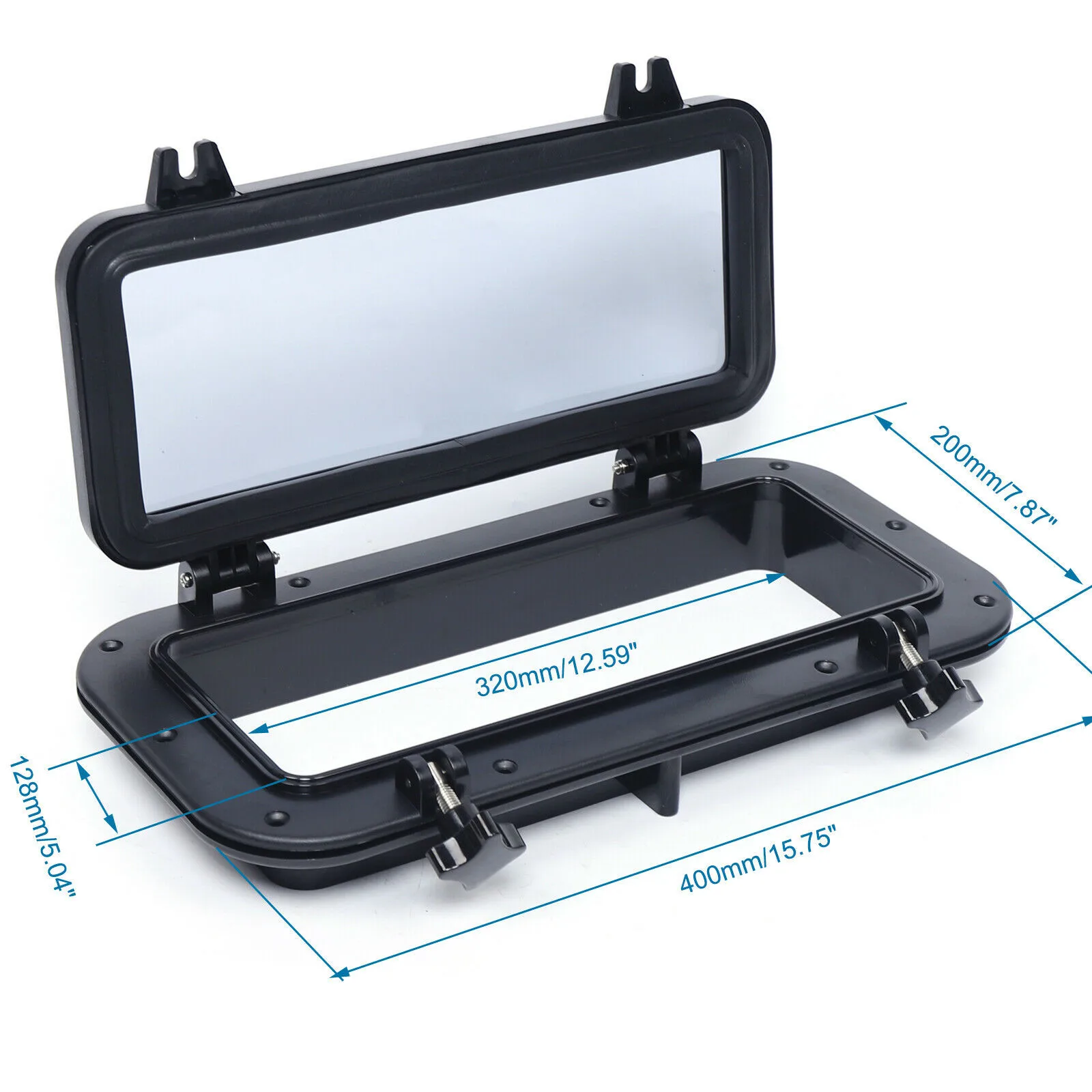 

1 Pcs Rectangular Yacht Marine Motorhome Portlight Sunroof Boat-Window Port Hole Replacement Accessories