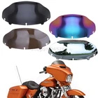 Ветровое стекло 8,5 дюйма для мотоцикла Harley Touring Street Electra Glide Ultra Limited FLHX 2014-2020, ветровое стекло, отражающие детали