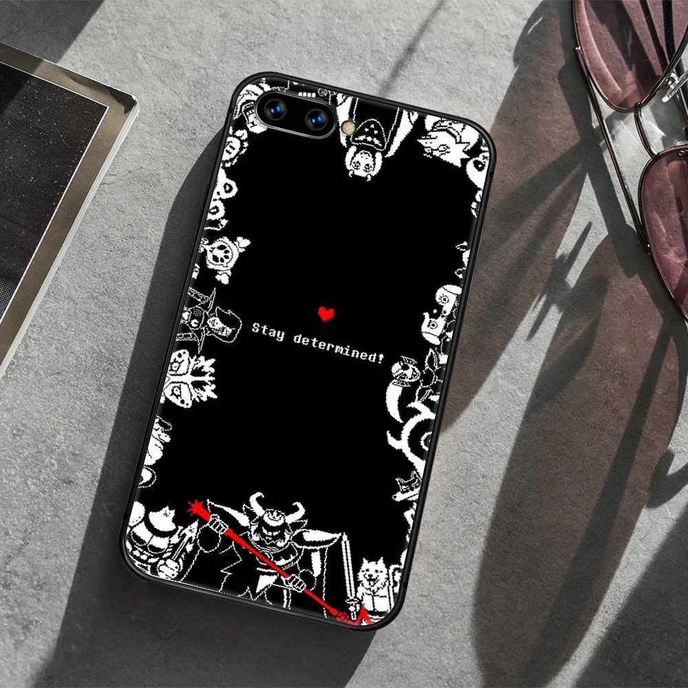 

undertale sans game Phone Case Cover Hull For HUAWEI honor 7a 8 8s 8a 8x 9 9x 10 20 i Lite Pro black Etui Soft Back Painting