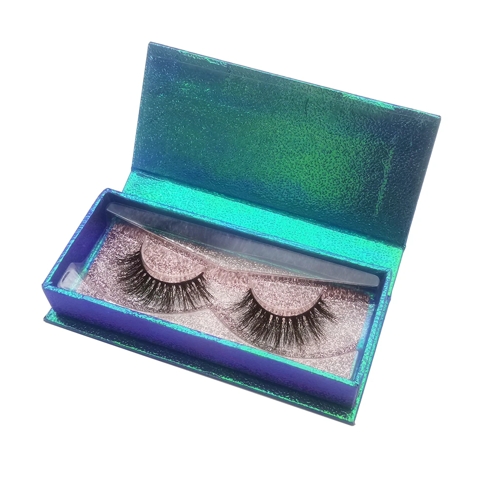 Создаем брендовые ресницы на заказ прямоугольная коробка для красоты шелковые