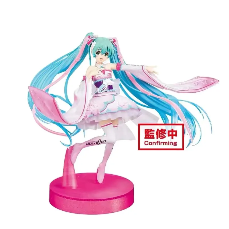 Bandai оригинальный Taito 2021 MIKU 3-й сезон зима Ver. Фигурка из ПВХ модель куклы