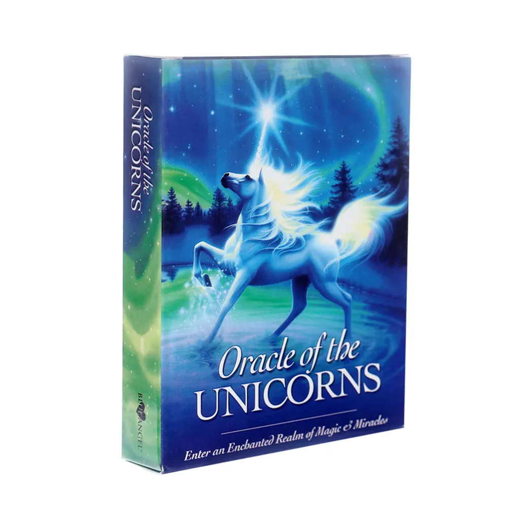 44 шт карт Таро Oracle единорогов карты доски палубы игры Palying для Вечерние