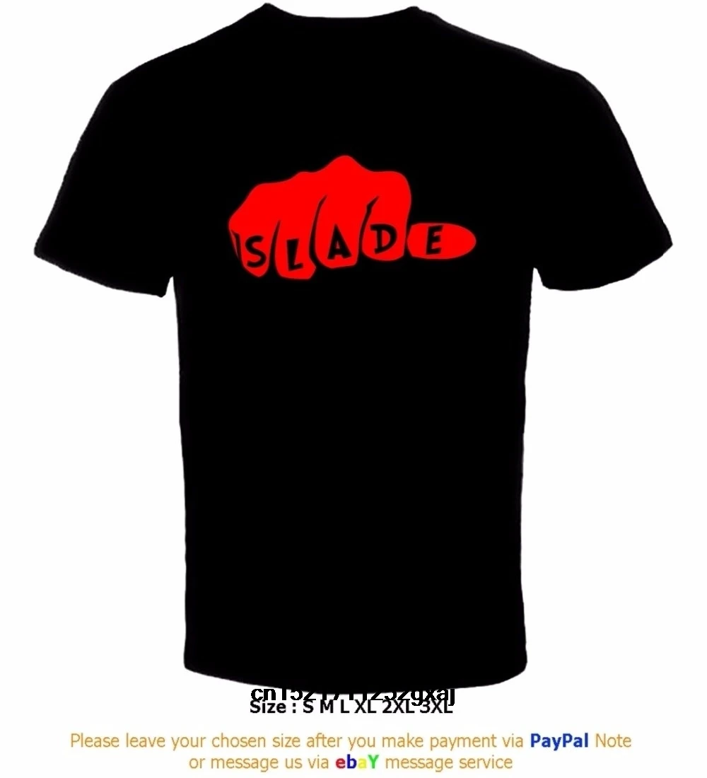 Мужская футболка Лидер продаж супер модная мужская хипстерская Слэйд кулак Amuf
