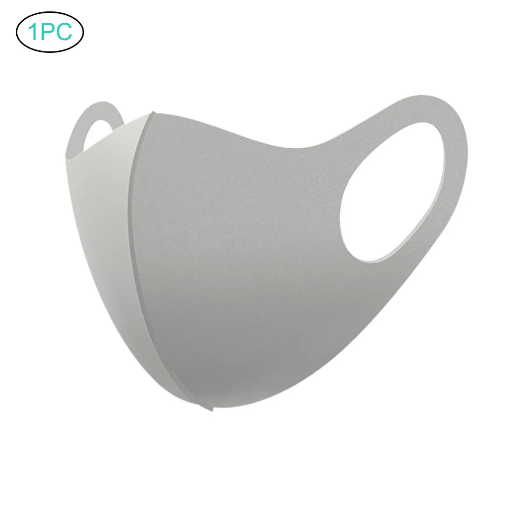 Маски 1/6 шт. черная маска загрязнение рот Углеродный фильтр Маска Ткань Рот