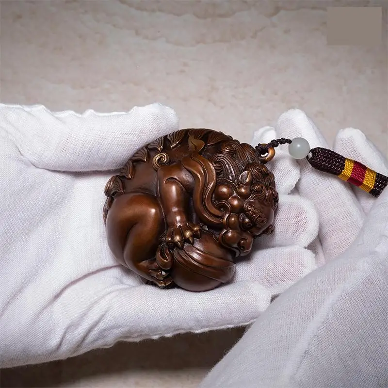 

Full copper Handles "hands-on-hands" Copper Crafts Home Decorations Decoration Birthday Gift Figurines & Miniatures