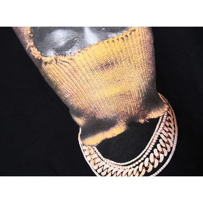 Черные свитшоты NOM IH UH NIT для мужчин и женщин высококачественные с круглым вырезом