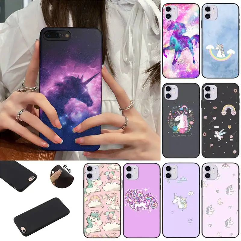

Unicorn Phone Case Fundas Shell Cover For Iphone 13 Mini 13 Pro Max