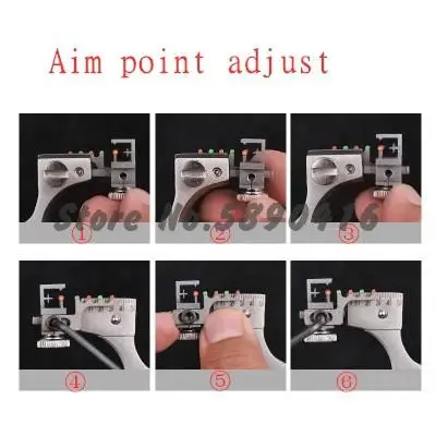 

Powerful slingshot Hunting Stainless Steel Catapult 5 Aiming with Flat Rubber Band Outdoor Shooting slingshots for Hunting New