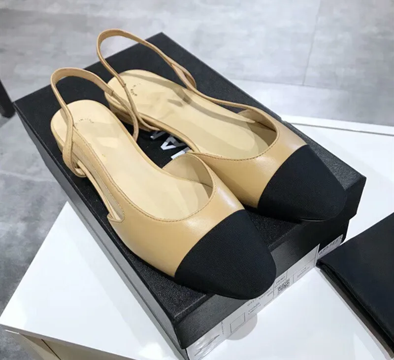 

Xiaoxiangfeng Baotou thick heeled sandals fairy style summer thick heeled high heeled women's shoes