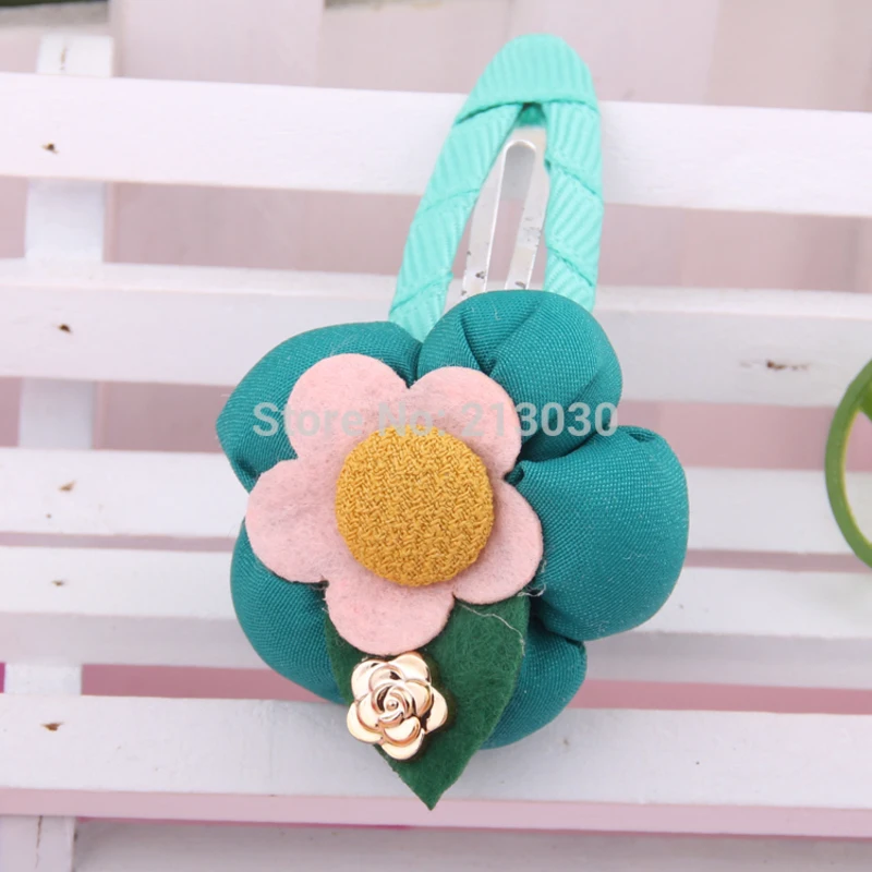 Модный орнамент для волос с пятью лепестками Цветочные заколки цветком кушака