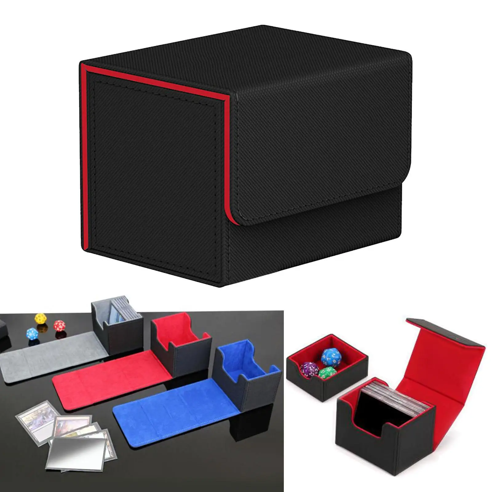 

Премиум коробка для торговых карт, органайзер, держатель, хранилище, хобби, карточка, MTG, коллекционные игровые Чехлы для карт, Защитный Конт...